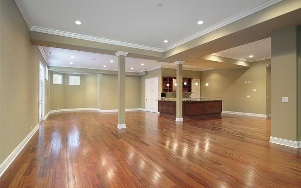 regular sweeping and occasional refinishing are important for maintaining wood flooring